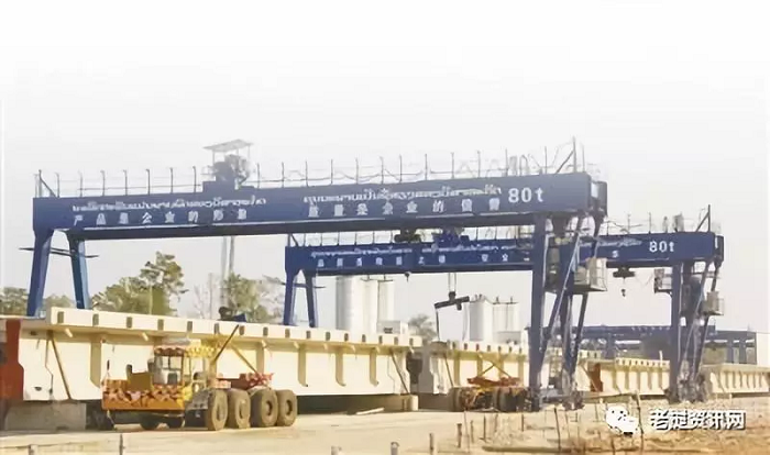 中老鐵路萬象制梁場遠(yuǎn)景。本報(bào)記者 孫廣勇攝